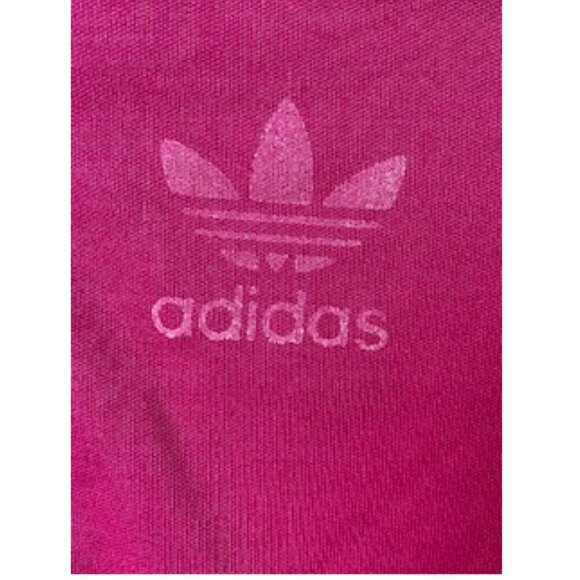 VINTAGE PINK ADIDAS JACKET M - Picture 5 of 6
